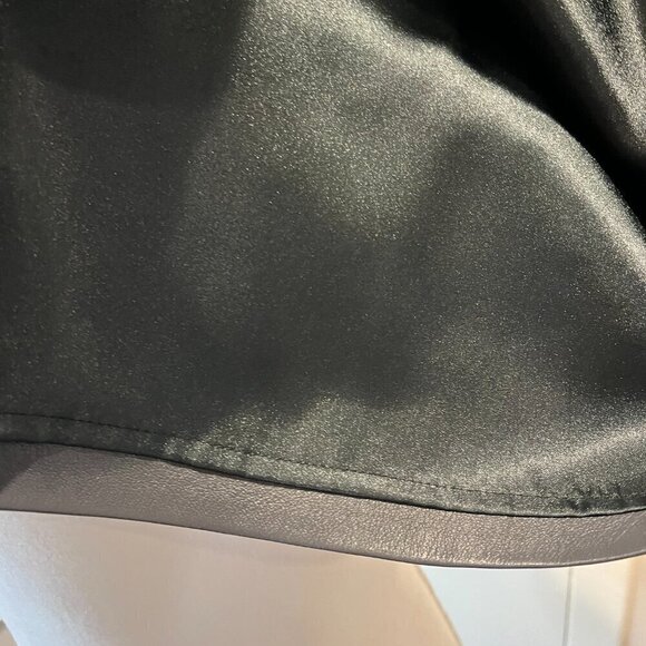 NWT Mardini Gray Leather Pencil Skirt, SIze 8 - Picture 14 of 16